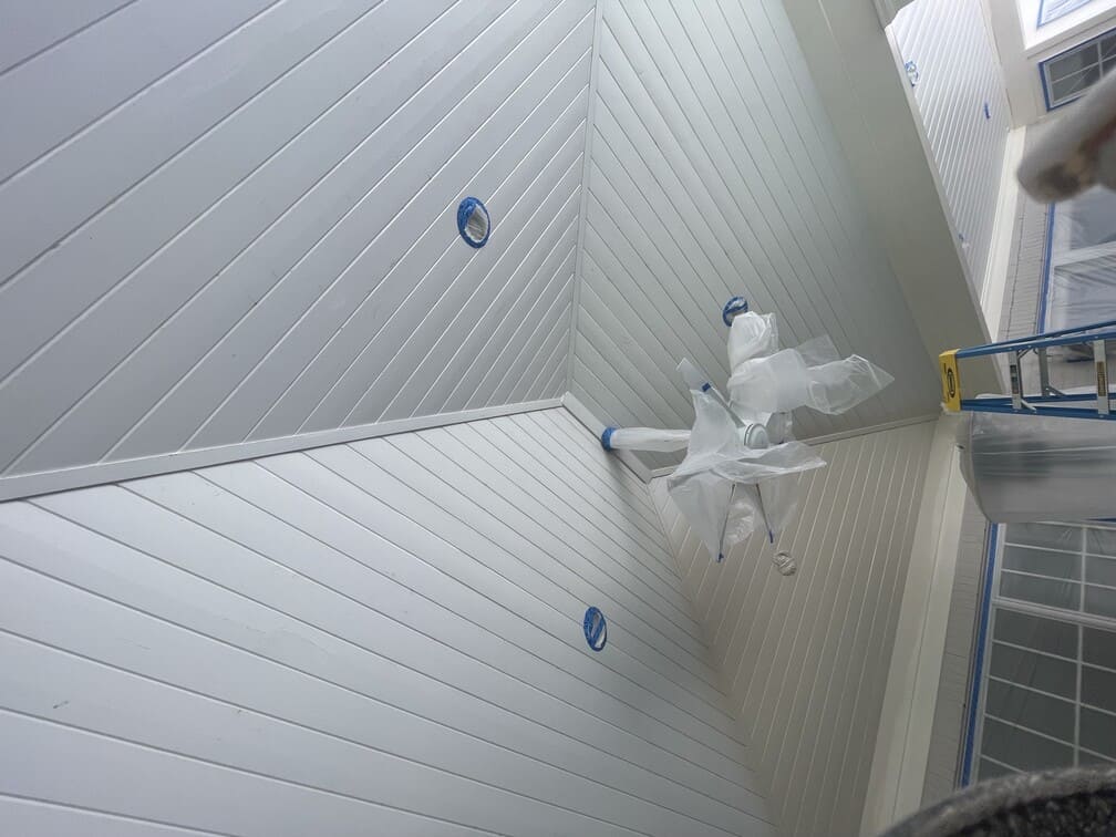 Careful painting preparation and workmanship